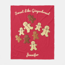 Cosy Red Gingerbrei Mann Weihnachten