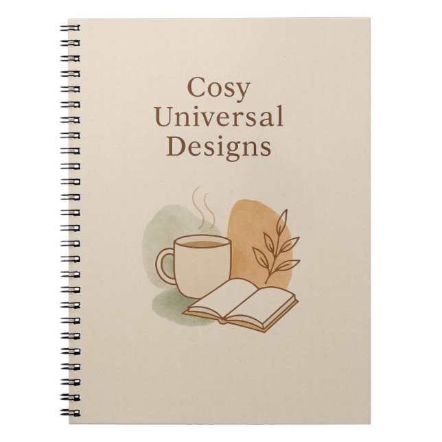 Cosy Reflections Notebook Notizblock (Vorderseite)