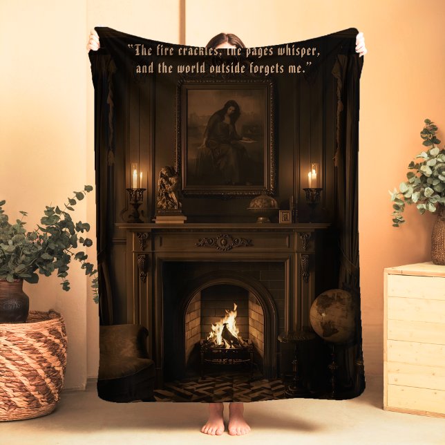 Cosy Sherpa Blanket Dark Academia Geschenk des Les Sherpadecke (Von Creator hochgeladen)