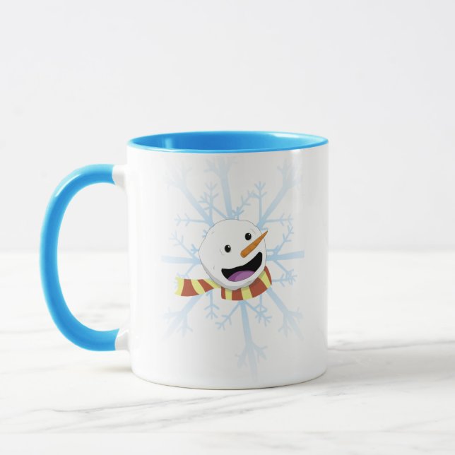 Cosy Snowman Mug (Gauche)
