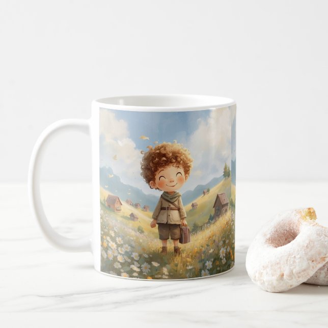 Cosy Traveller Mug - Whimsical Adventure in Kind_O (Avec donut)