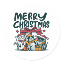 Cosy Trio Critters Weihnachtsmann & Geschenke