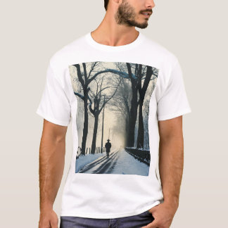 "Cosy Winter Design T - Shirt - Stilvolles grafisc