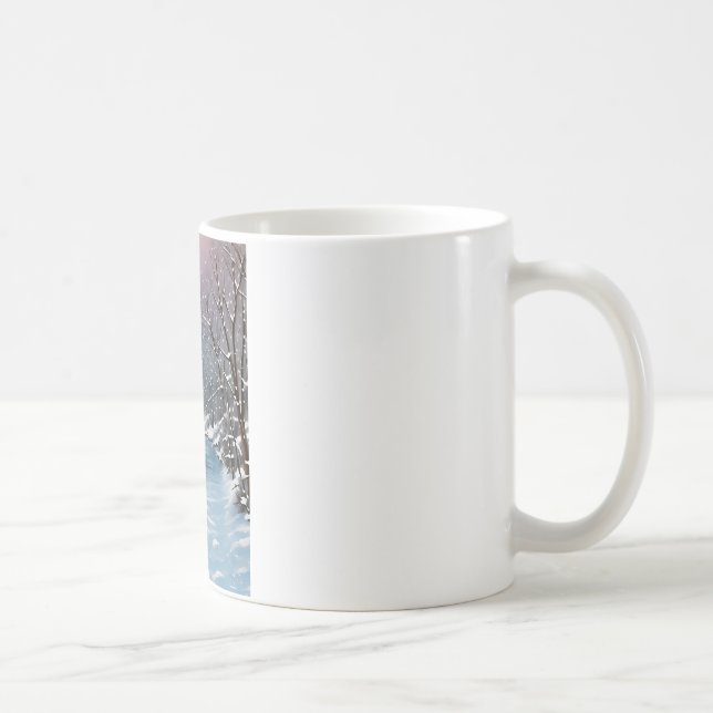 "Cosy Winter Reflections" Kaffeetasse (Rechts)