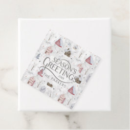 Cosy Zuhause Christmas Pink ID985 Geschenkanhänger