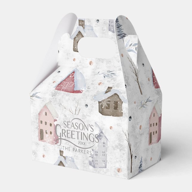 Cosy Zuhause Christmas Pink ID985 Geschenkschachtel (Vorderseite)