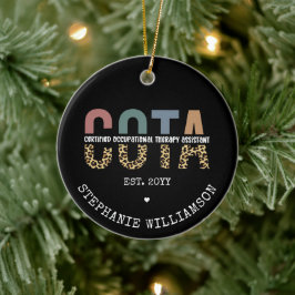 COTA-zertifizierter Assistent für Arbeitstherapie Keramik Ornament
