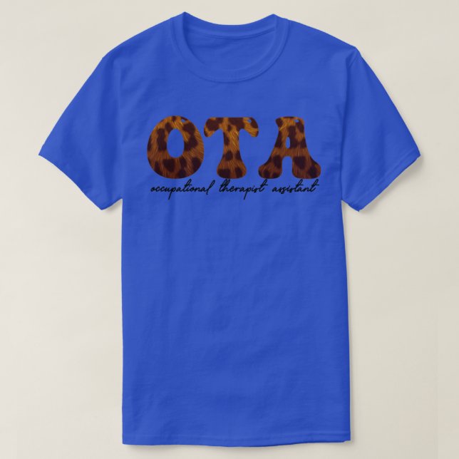 COTA-zertifizierter Assistent für Arbeitstherapie T-Shirt (Design vorne)