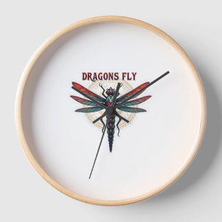 Cotattcore Aesthetic Dragonfly Mushroom Witchy Fl Uhr