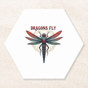 Cotattcore Aesthetic Dragonfly Mushroom Witchy Fl Untersetzer