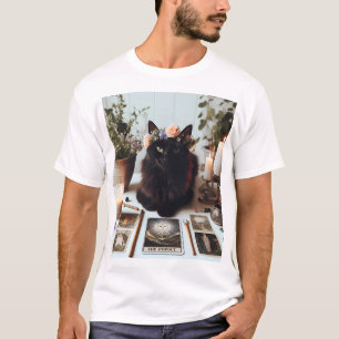 Cotattcore Tarot Cat - Mystical Hexchy Vibes T-Shirt