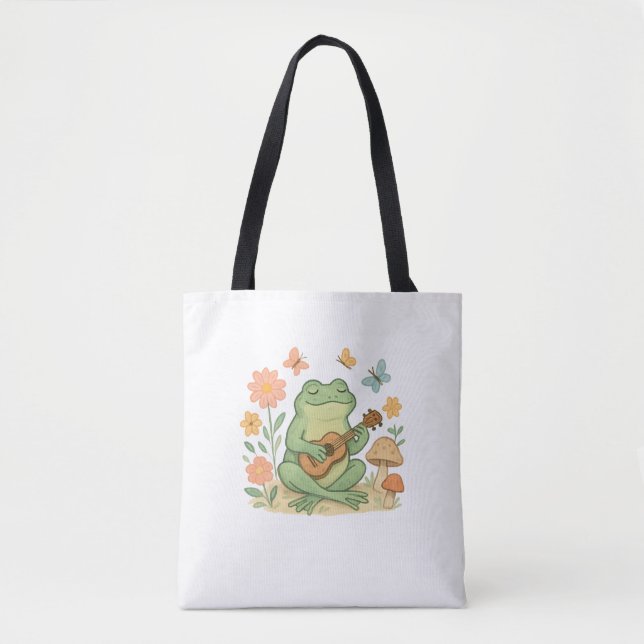 Cotattore Toad , Froschmuschel lustigen Frosch, Vi Tasche (Vorderseite)