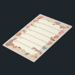 CotCore Wöchentlicher Planer Notizblock<br><div class="desc">Planen Sie Ihre Woche stilvoll mit diesem Notizblock,  der für jeden Wochentag eine Box hat. Um die Kisten herum sind niedliche thematische Illustrationen von Vögeln,  Schmetterlingen,  Tieren,  Pilzen und Blume.</div>