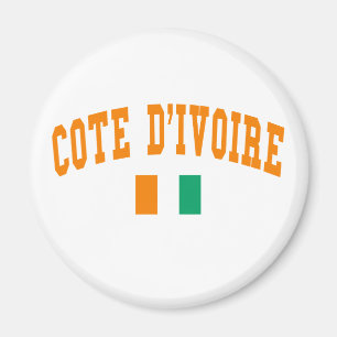 Cote D&Apos;Ivoire Style Magnet