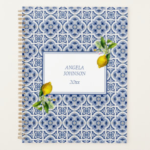 Côte d'Amalfi Citron Carreaux bleus Italie