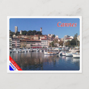 Côte d'Azur - Cannes - Côte d'Azur - Postkarte