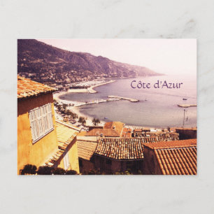 Côte d'Azur, Menton Postcard Postkarte