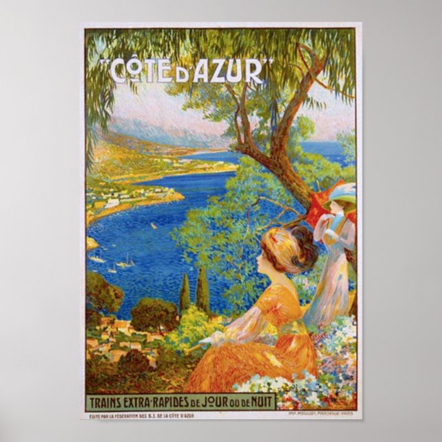 Cote d'Azur Poster (Vorne)