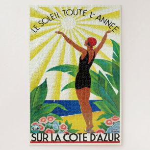 Côte d'Azur Vintage Reiseplaner