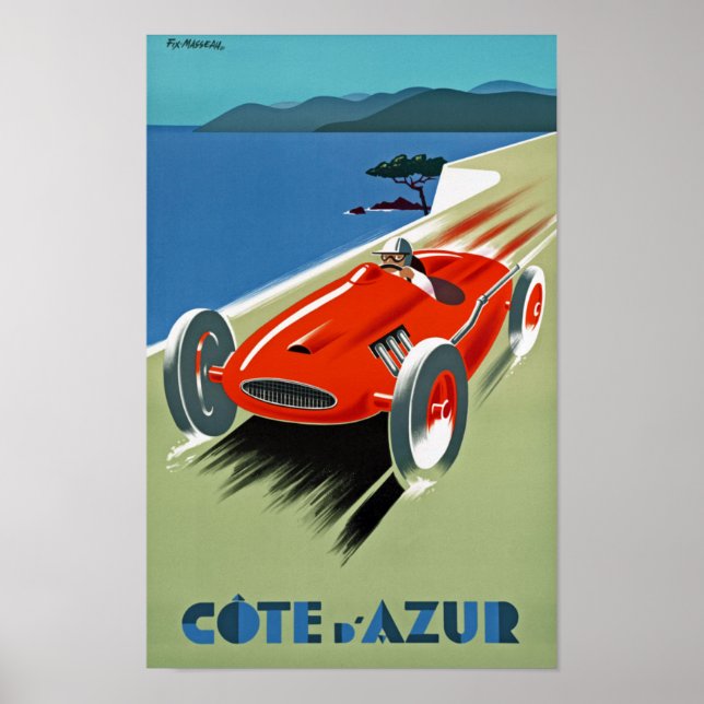 Cote d'Azure Poster (Vorne)