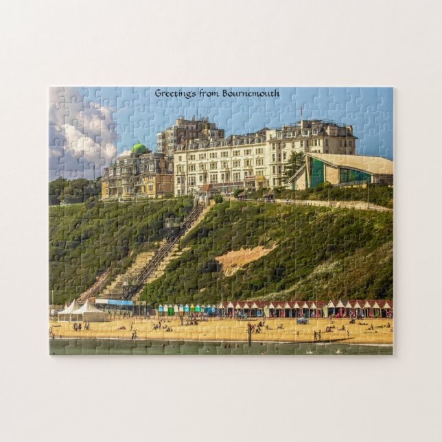 Côte de Bournemouth. puzzle (Horizontal)