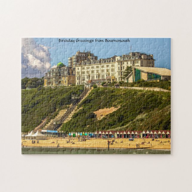 Côte de Bournemouth. puzzle (Horizontal)
