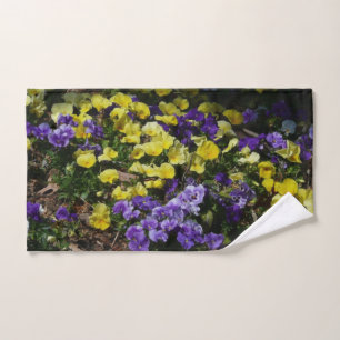 Côte de Pensées Violettes et Jaunes