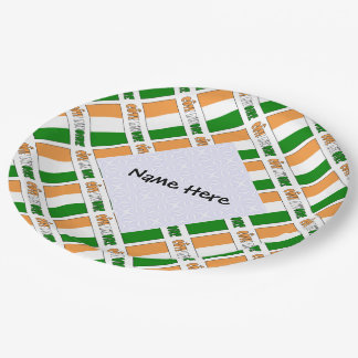 Côte d'Ivoire - Flagge Côte d'Ivoires - Personalis Pappteller