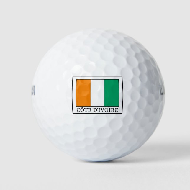 Côte d'Ivoire Golfball (Vorderseite)