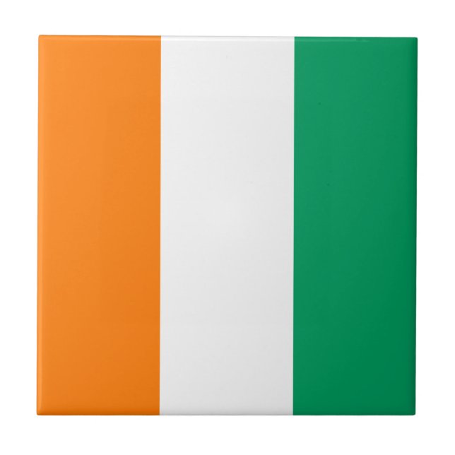 Côte d'Ivoire Keramik Tile Fliese (Vorderseite)