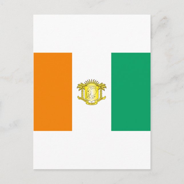 Côte d'Ivoire Postkarte (Vorderseite)