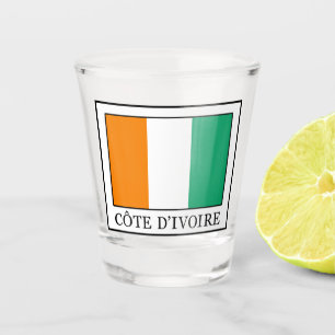 Côte d'Ivoire Schnapsglas