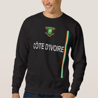 Côte d'Ivoire - Sportives T-Shirt an der Elfenbein Sweatshirt