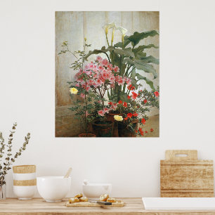 Côté d'une Serre 1870–80 Affiche