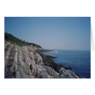 Côte rocheuse de l'île Bailey