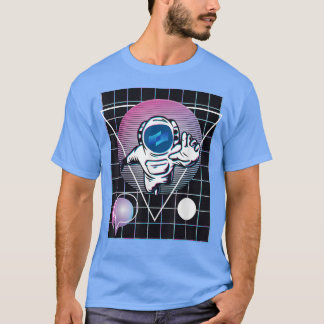 Coti Crypto Astronaut Weltraum T-Shirt