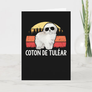 Coton de Tulear Dog Owner Coton de Tuléar Karte