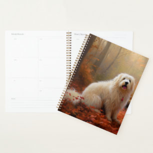 Coton De Tulear en automne Leaves automne Inspire