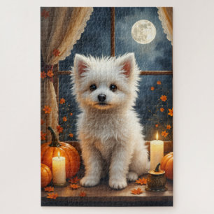 Coton de Tulear gemütliche gothische Halloween-Kun