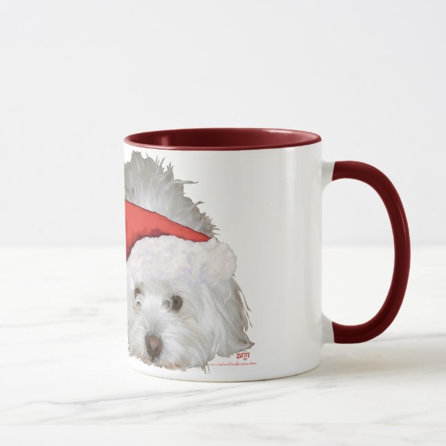 Coton de Tulear - Gewartet Tasse (Rechts)