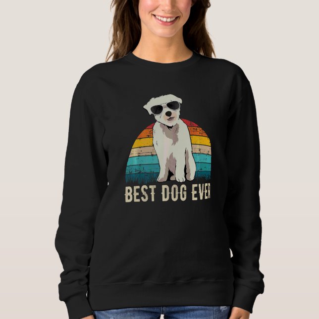 Coton De Tulear-Hunderasse Sweatshirt (Vorderseite)