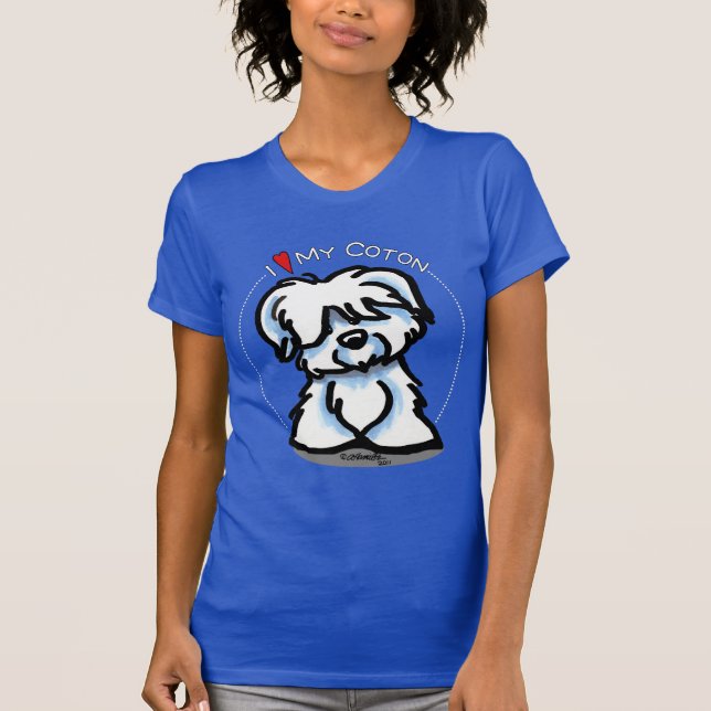 Coton de Tulear Lover T-Shirt (Vorderseite)