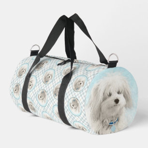 Coton de Tulear Malerei Niedlich Original Haustier Duffle Bag