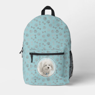 Coton de Tulear Painting - Niedliche Original Dog Bedruckter Rucksack