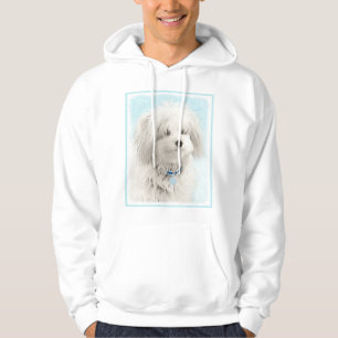 Coton de Tulear Painting - Niedliche Original Dog  Hoodie