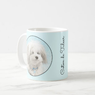 Coton de Tulear Painting - Niedliche Original Dog  Kaffeetasse