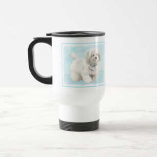 Coton de Tulear Painting - Niedliche Original Dog Reisebecher