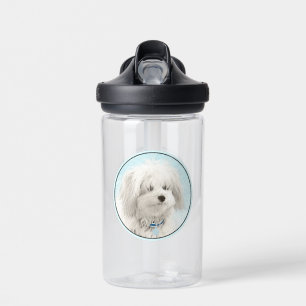 Coton de Tulear Painting - Niedliche Original Dog Trinkflasche