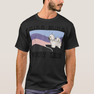 Coton de Tulear-Wanderung macht sich mehr Sorgen,  T-Shirt