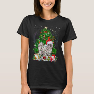Coton De Tulear Weihnachtsbaum Light Pajama Dog Xm T-Shirt